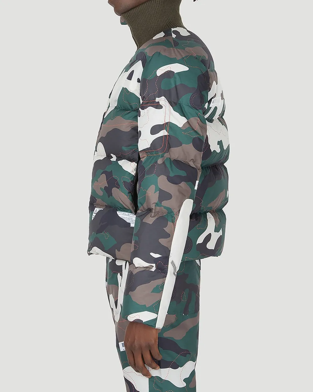 Kanghyuk Airbag Patched Puffer Jacket