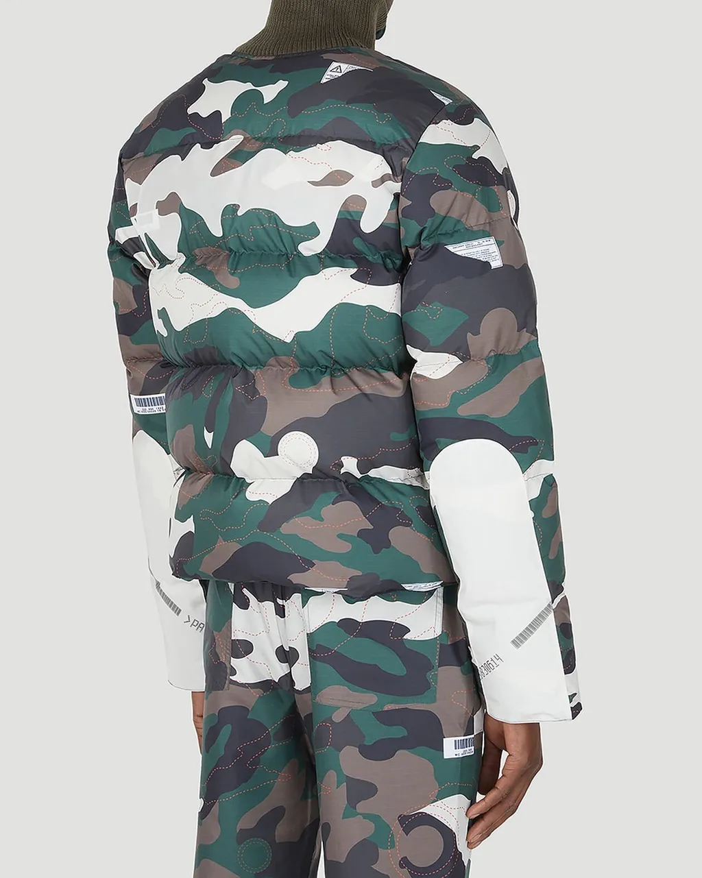 Kanghyuk Airbag Patched Puffer Jacket