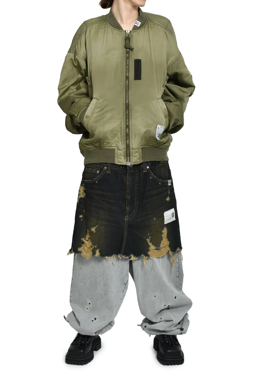 Aged Flight Jacket / Kha