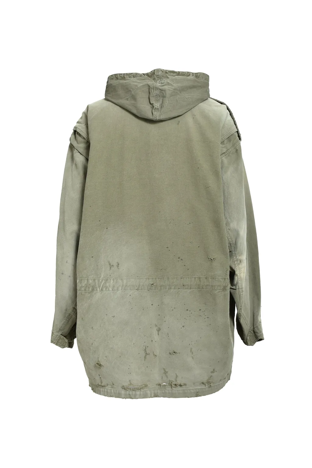 Distressed M-65 Jacket / Kha