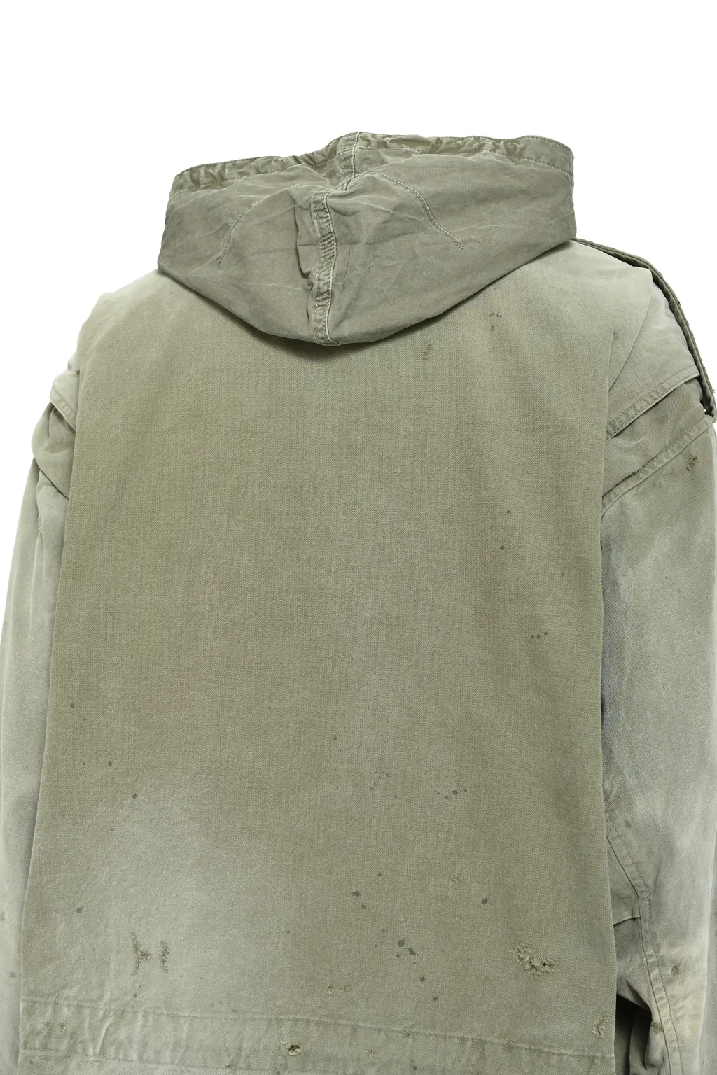 Distressed M-65 Jacket / Kha