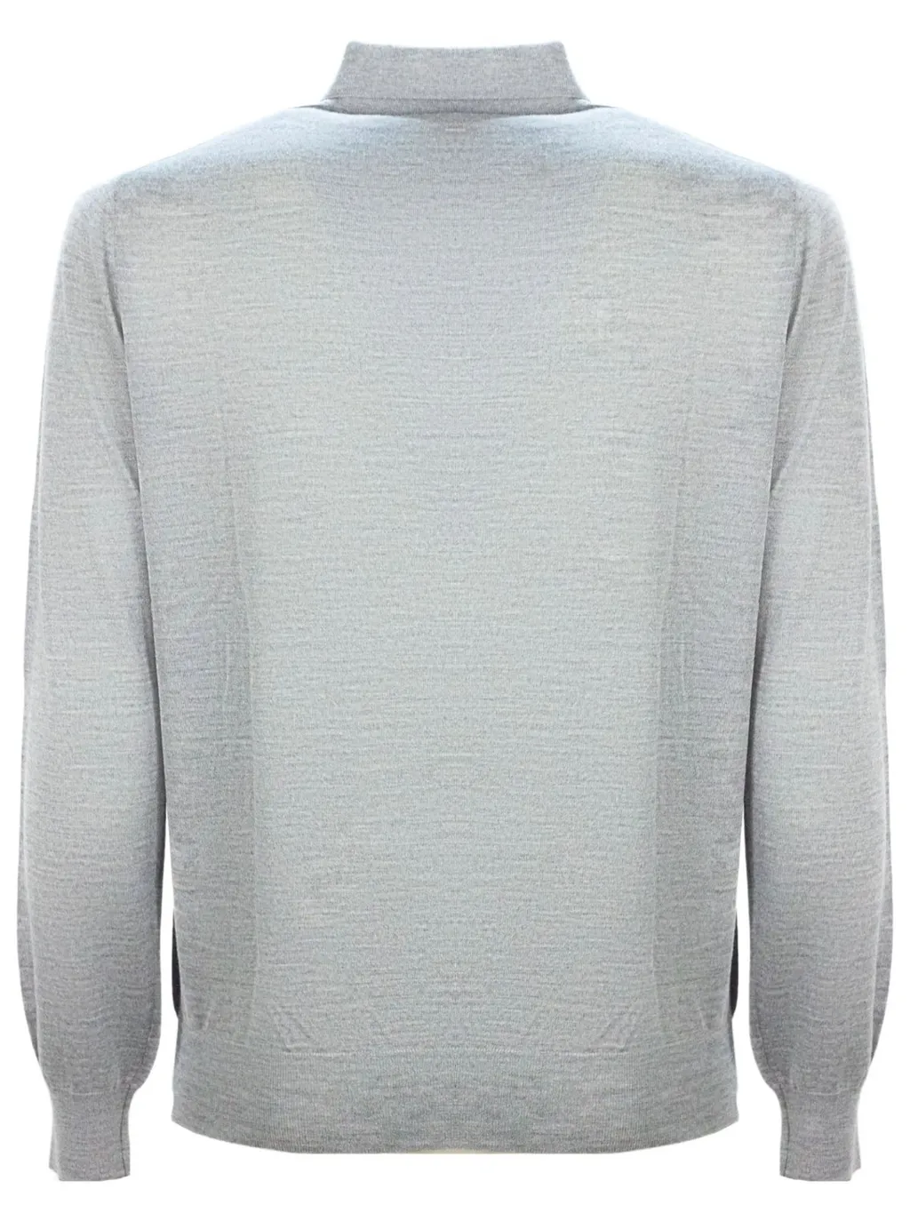 Kangra Long-Sleeve Wool Polo Shirt
