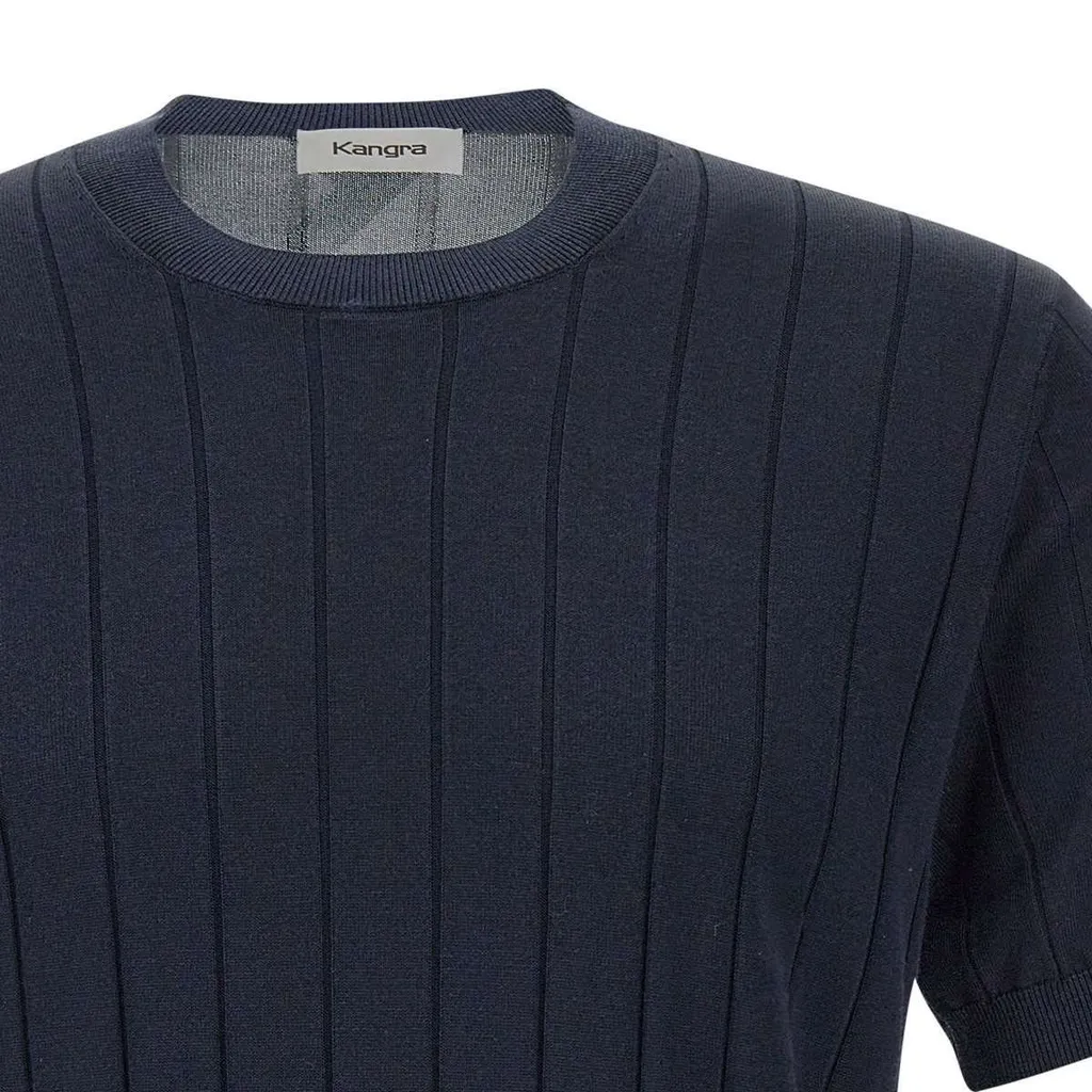 Kangra Vertical Ribbed Crew Neck Knitwear