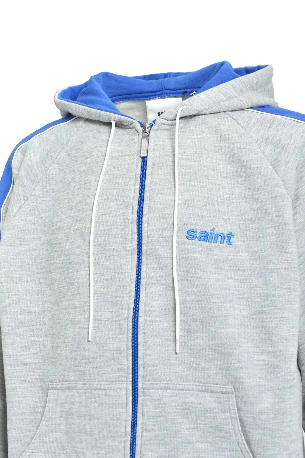 Zip Hoodie/Side Line/Gry