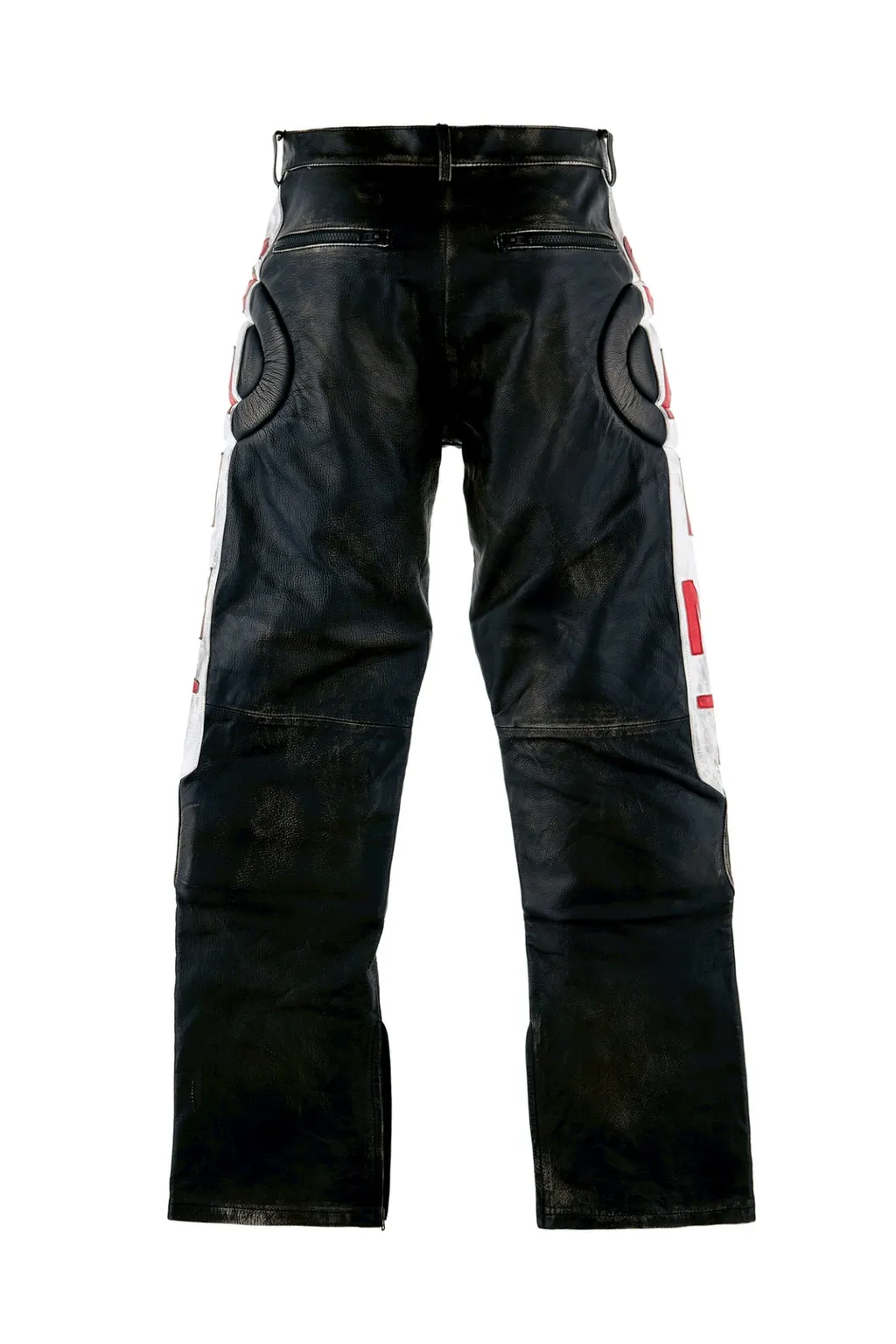 Leather Pants/Racer / Black
