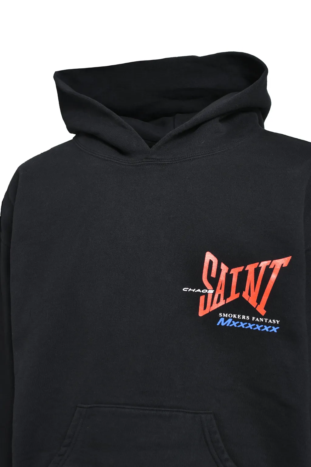 Hoodie/Ribon Saint / Black