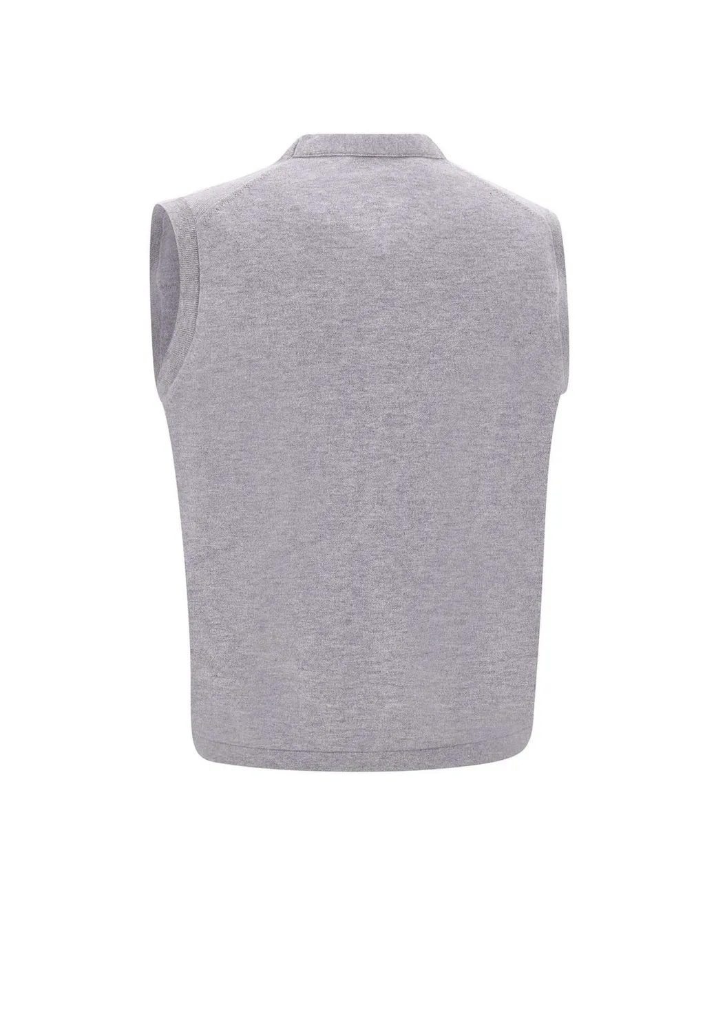 Kangra Horn Button Wool Vest