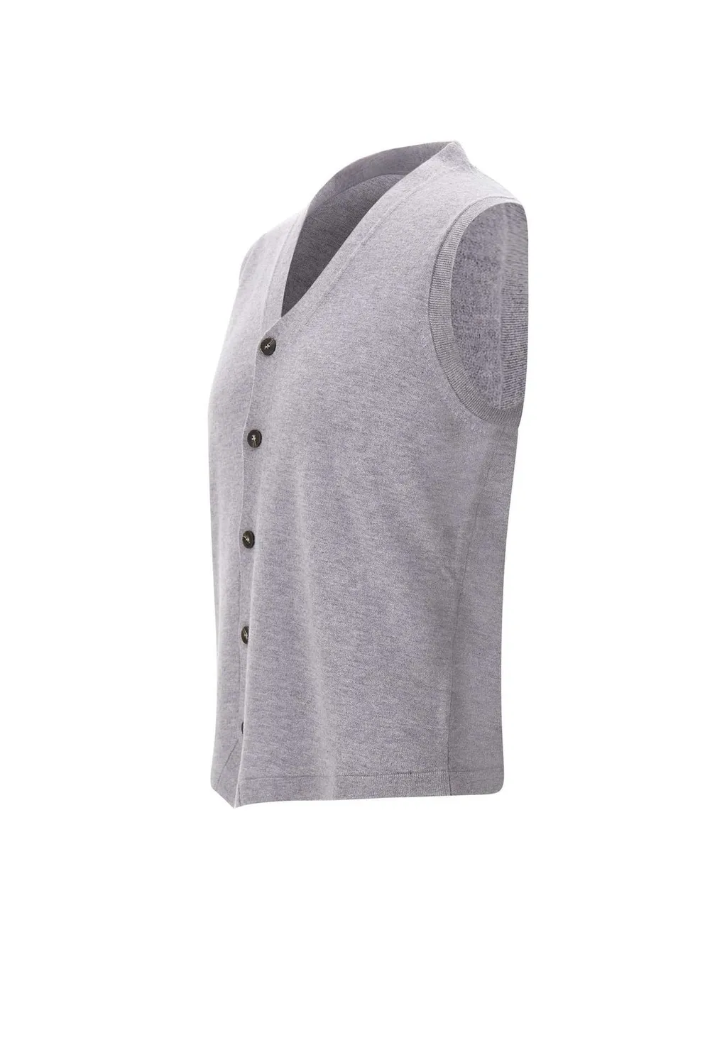 Kangra Horn Button Wool Vest