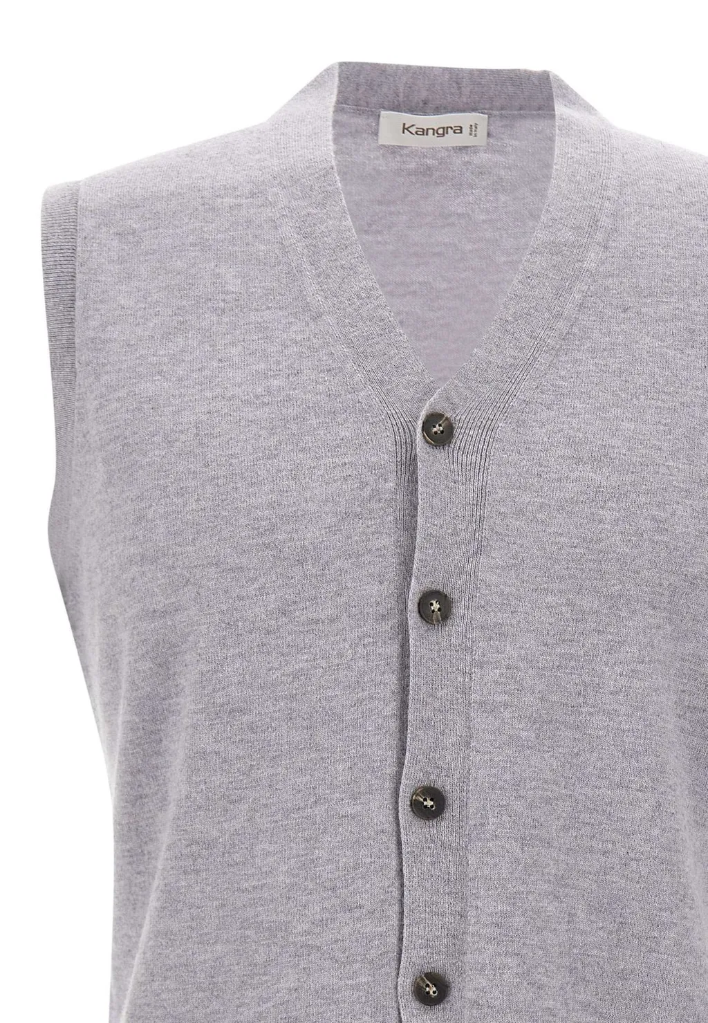 Kangra Horn Button Wool Vest