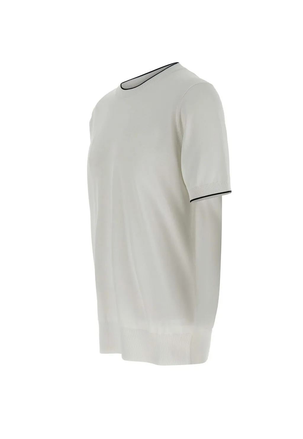 Kangra Ribbed Short-Sleeve Knitwear