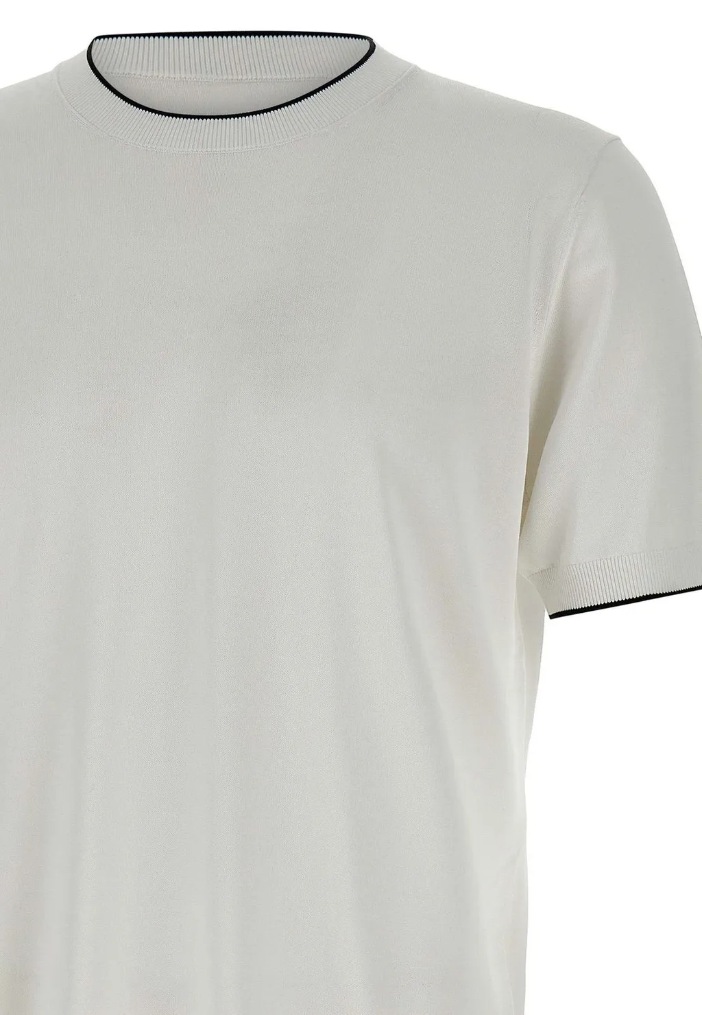 Kangra Ribbed Short-Sleeve Knitwear