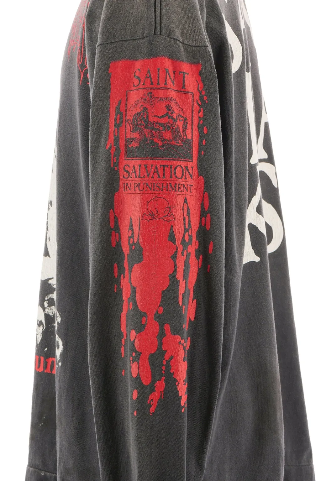 Ls Tee/Saint Is A Kiss / Black