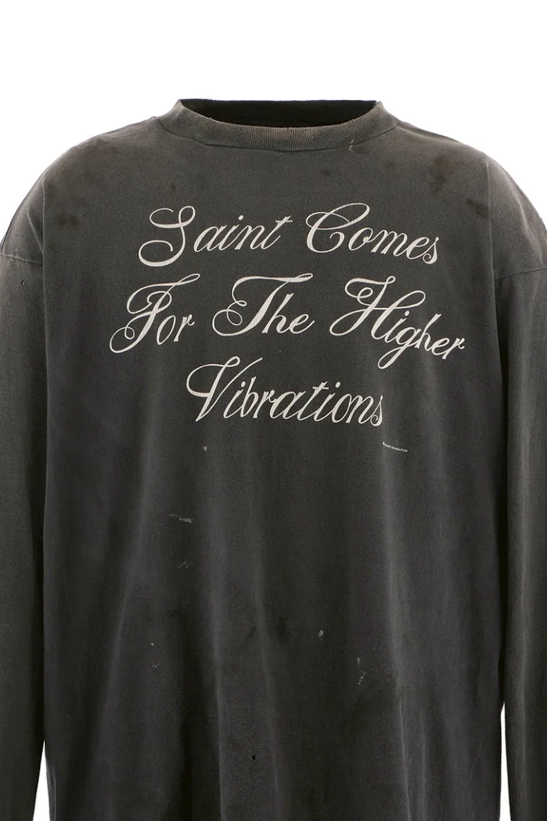 Ls Tee/Saint Comes / Black
