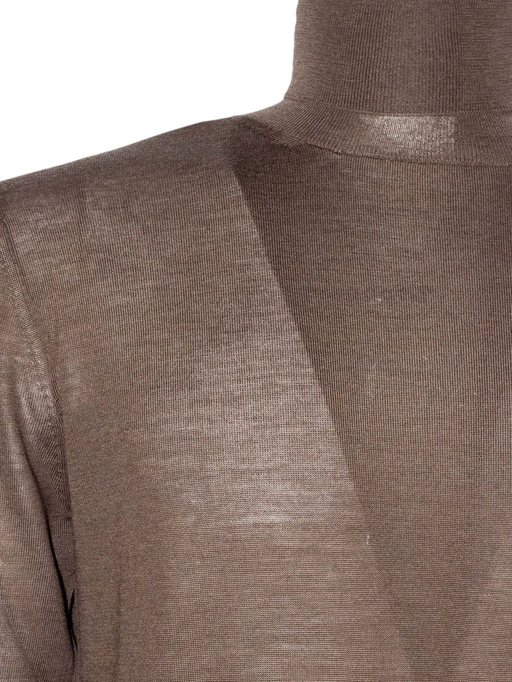 Kangra High-Collar Ribbed Knitwear