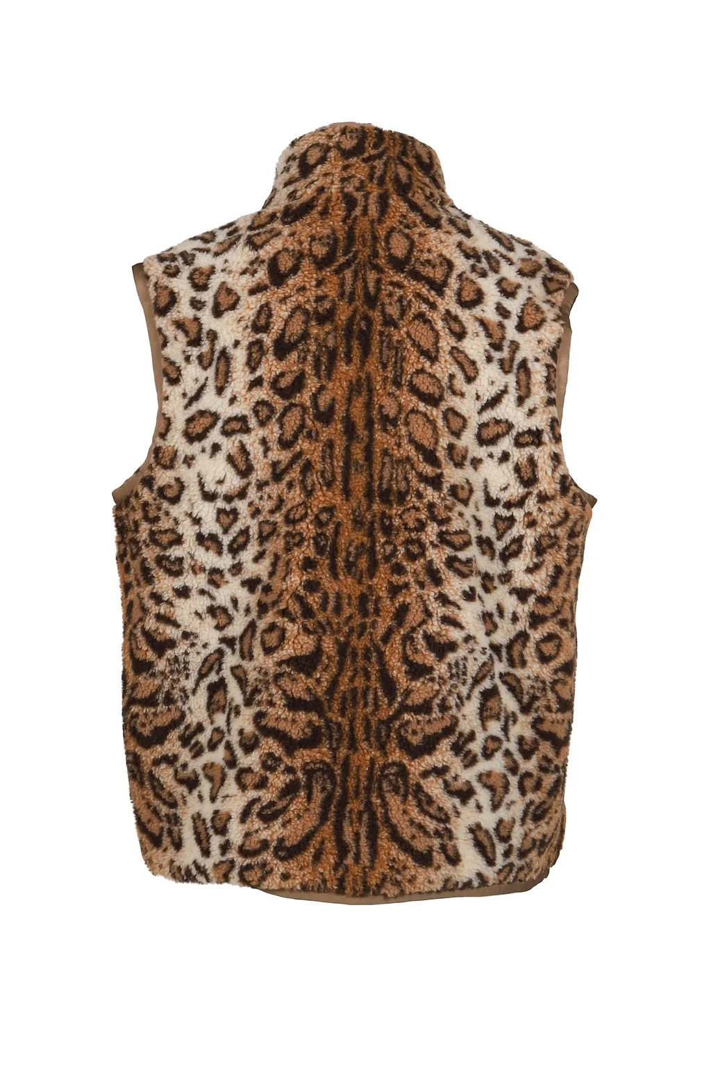 Zip Up Cardigan / Leopard