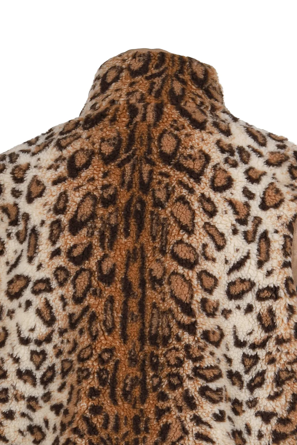 Zip Up Cardigan / Leopard