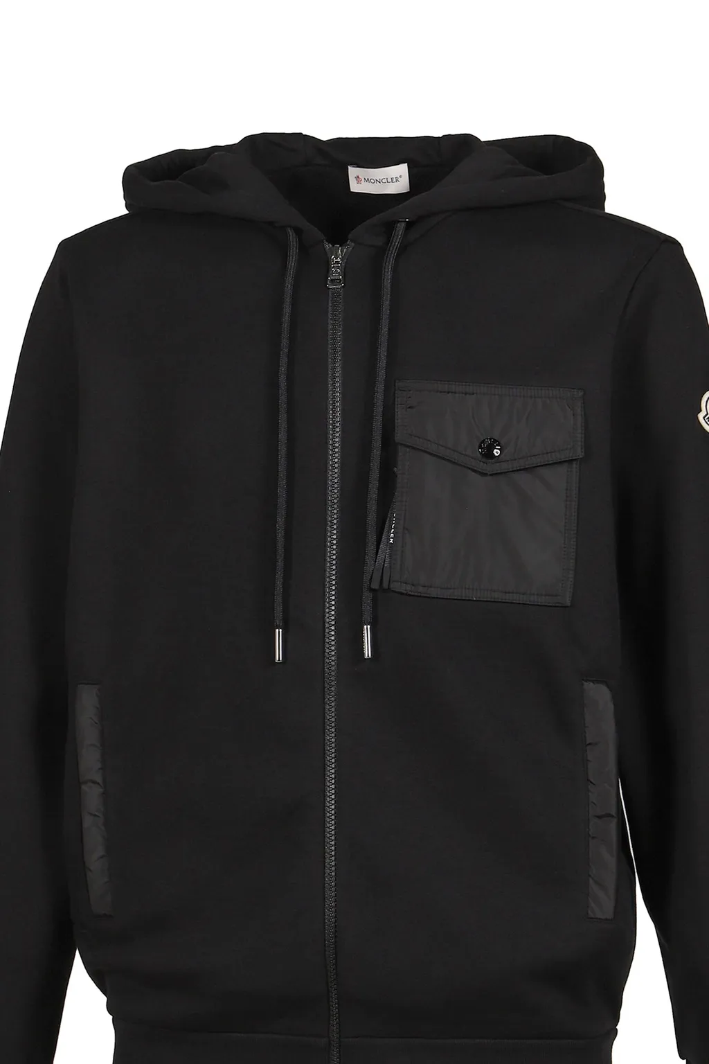 Zip Up Cardigan / Black
