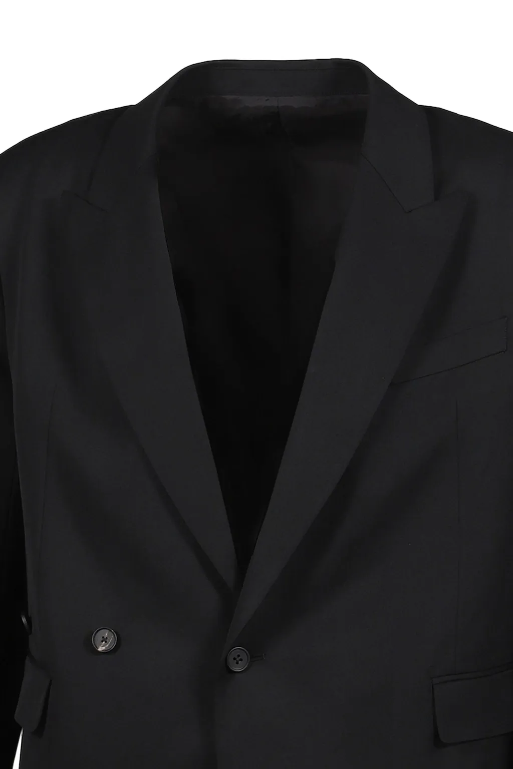 Super140 Double Breasted Jacket .14 / Blk