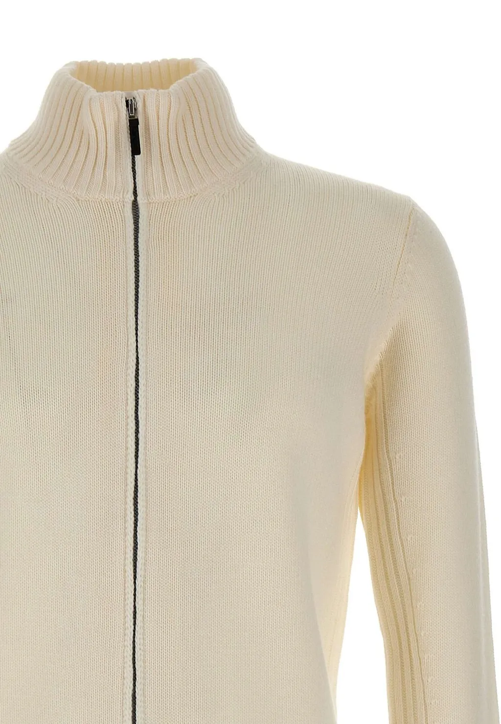 Kangra Ribbed Full-Zip Cardigan