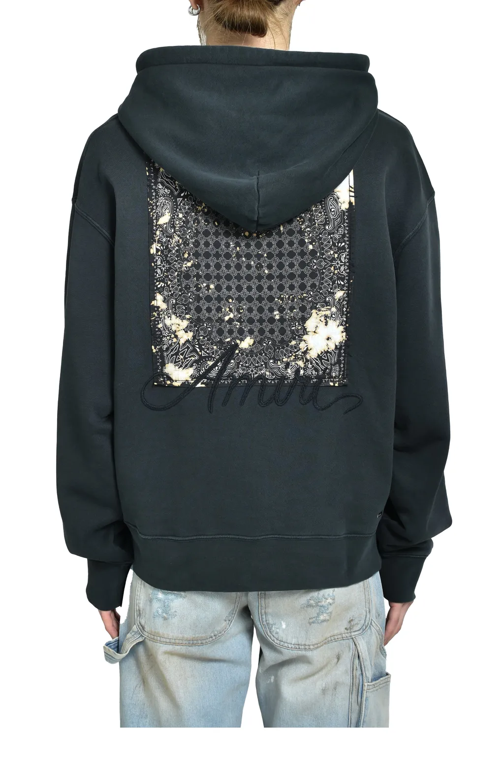 Bleach Bandana Os Hoodie / Blk