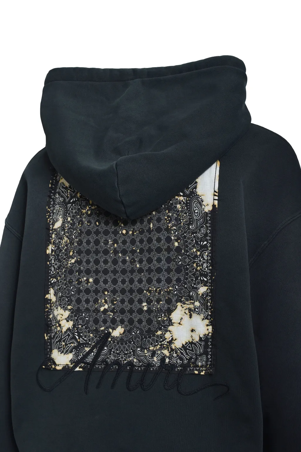 Bleach Bandana Os Hoodie / Blk