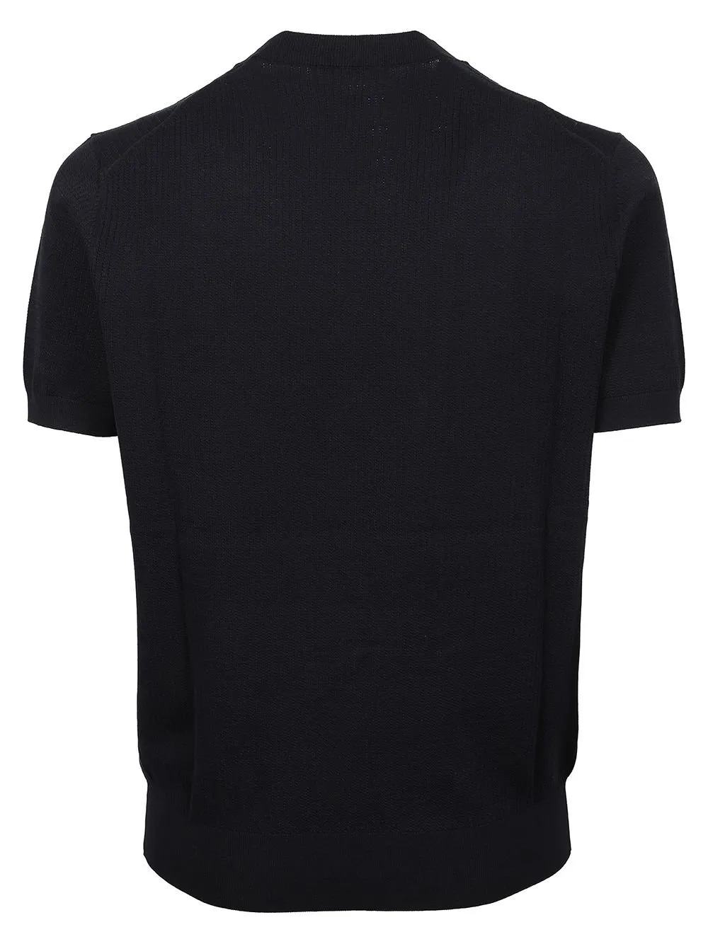 Kangra Cashmere Ribbed Knit T-Shirt