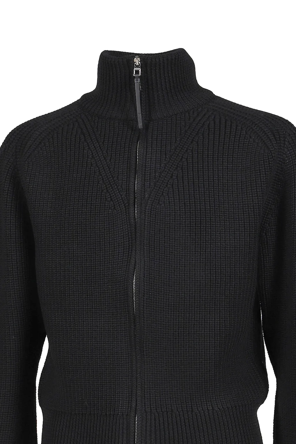 Le Cardigan Zippe Merino / Blk