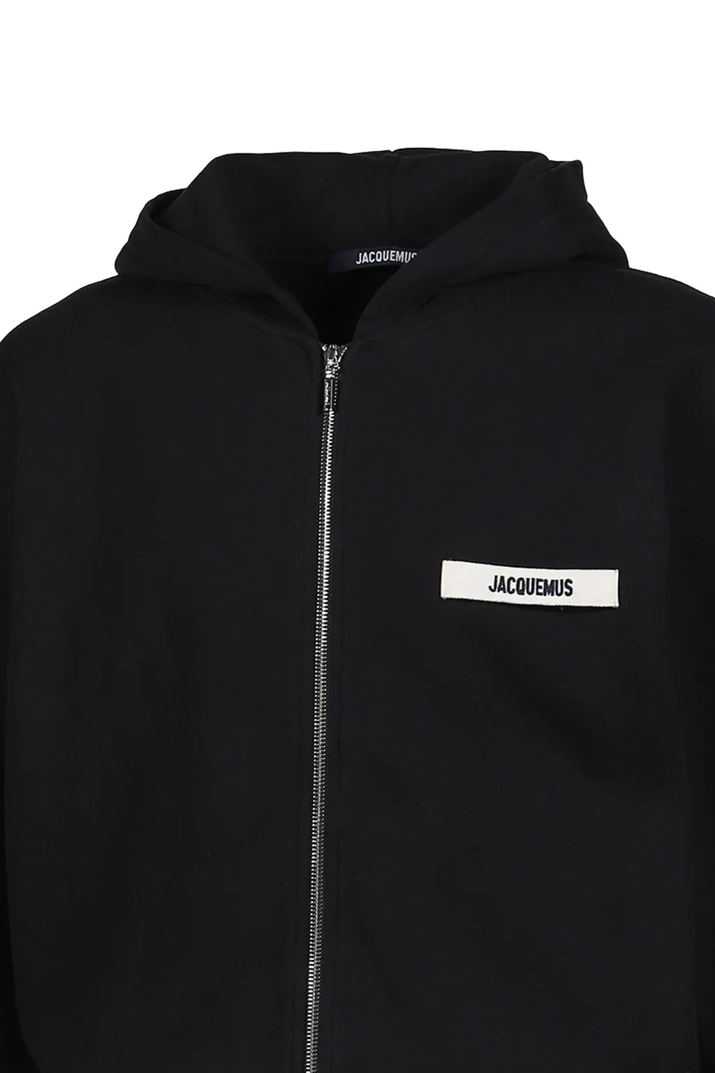 Le Hoodie Zip Gros Grain / Blk