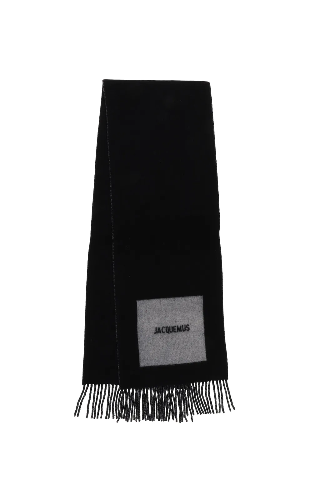 L Echarpe Rond Carre / Blk