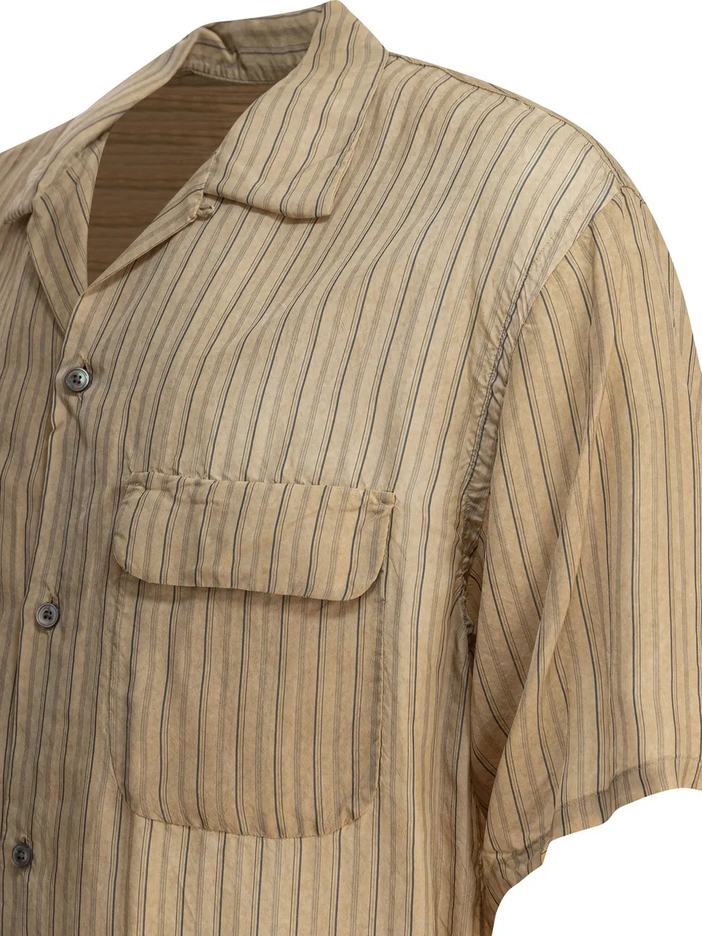 Kaptain Sunshine Striped Button-Down Shirt