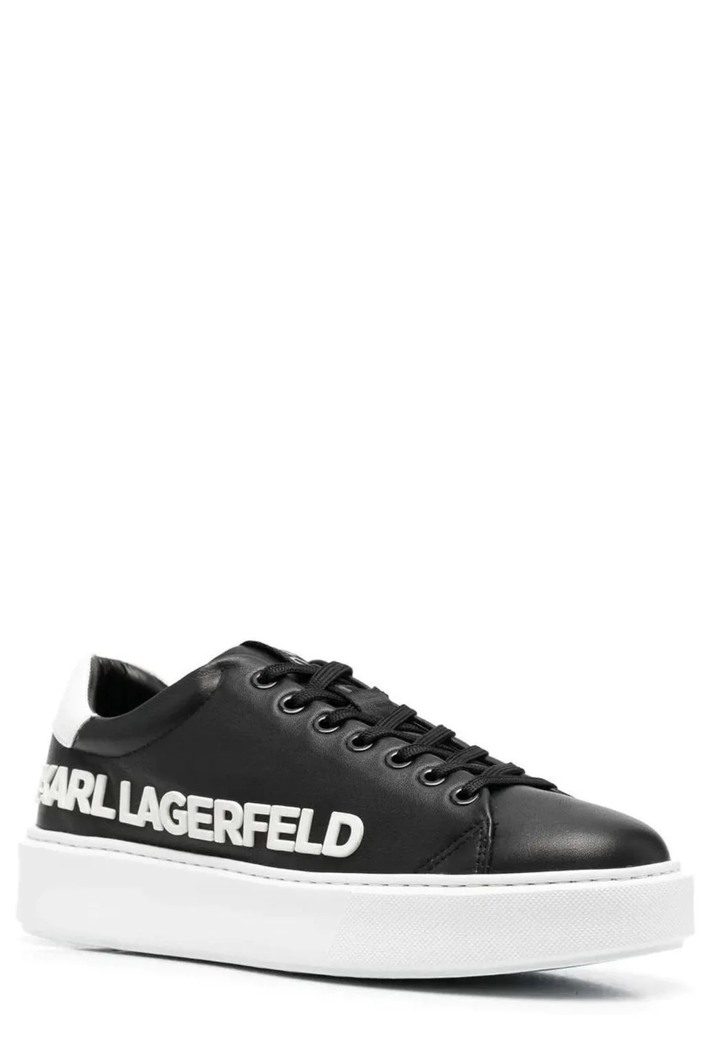 Karl Lagerfeld Maxi Kup Lace-Up Sneakers