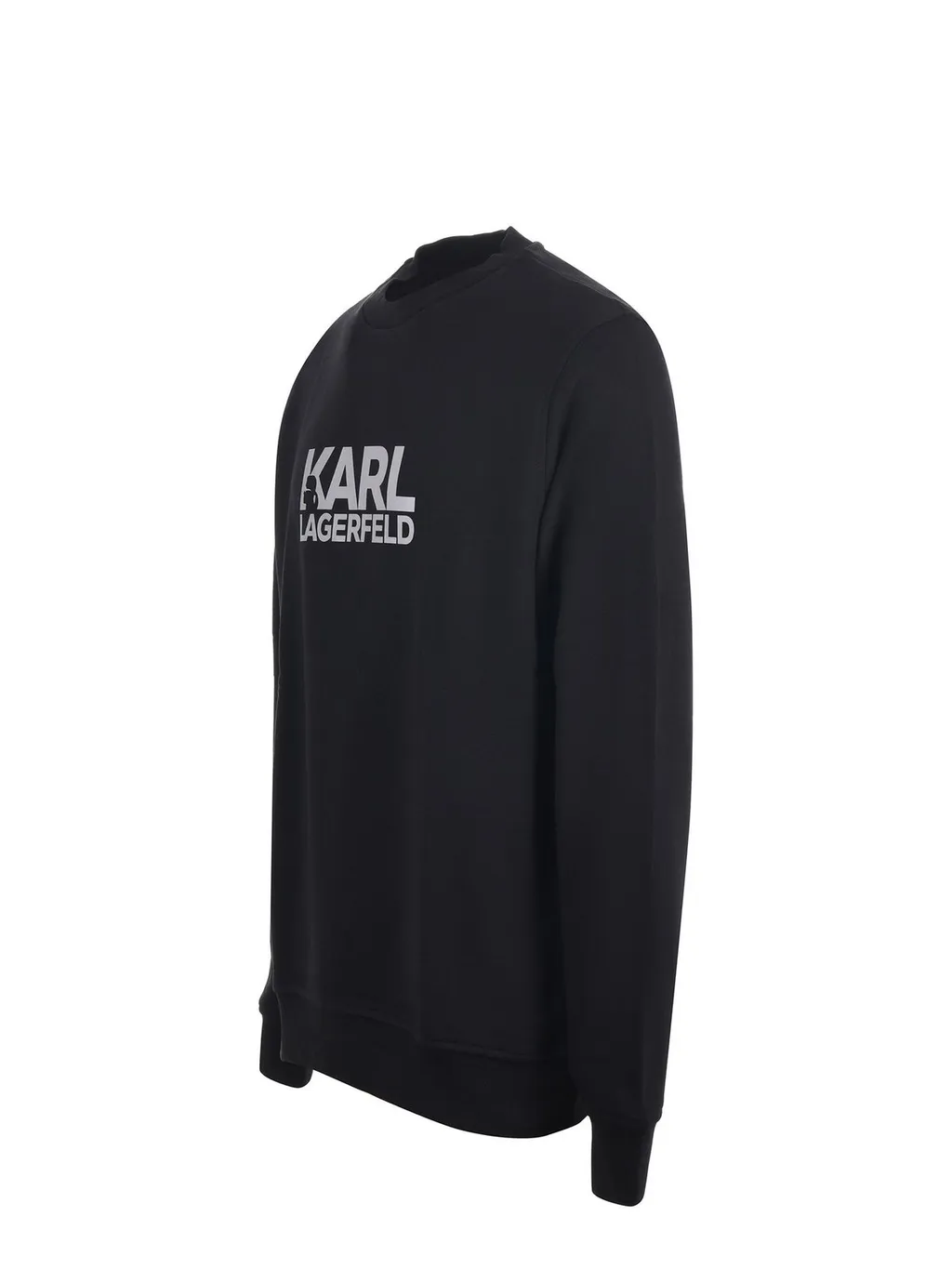 Karl Lagerfeld Logo Printed Crew Neck Sweatshirt