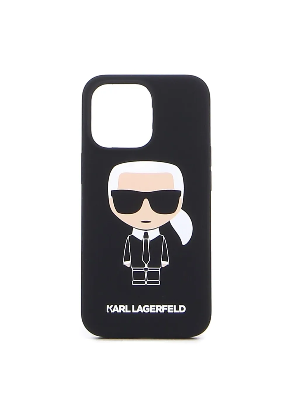 Karl Lagerfeld Patch Detailed Karl Ikonik Iphone 13 Pro Case