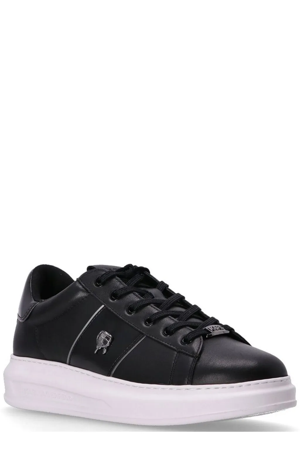 Karl Lagerfeld Logo Plaque Lace-Up Sneakers