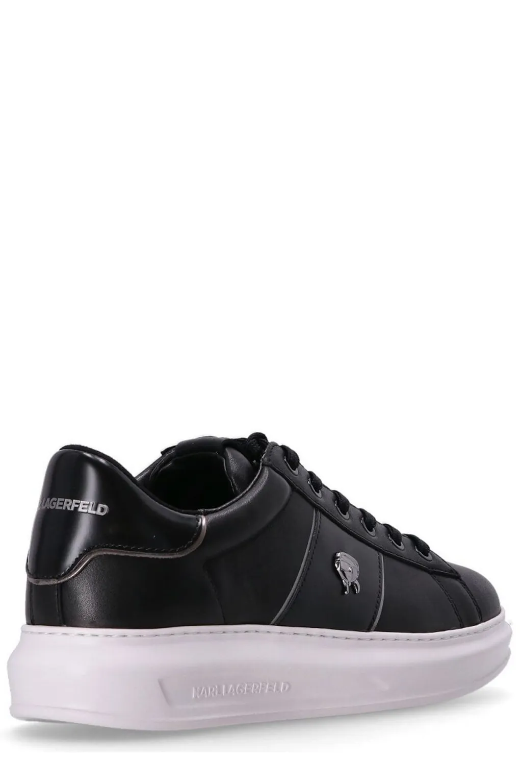 Karl Lagerfeld Logo Plaque Lace-Up Sneakers