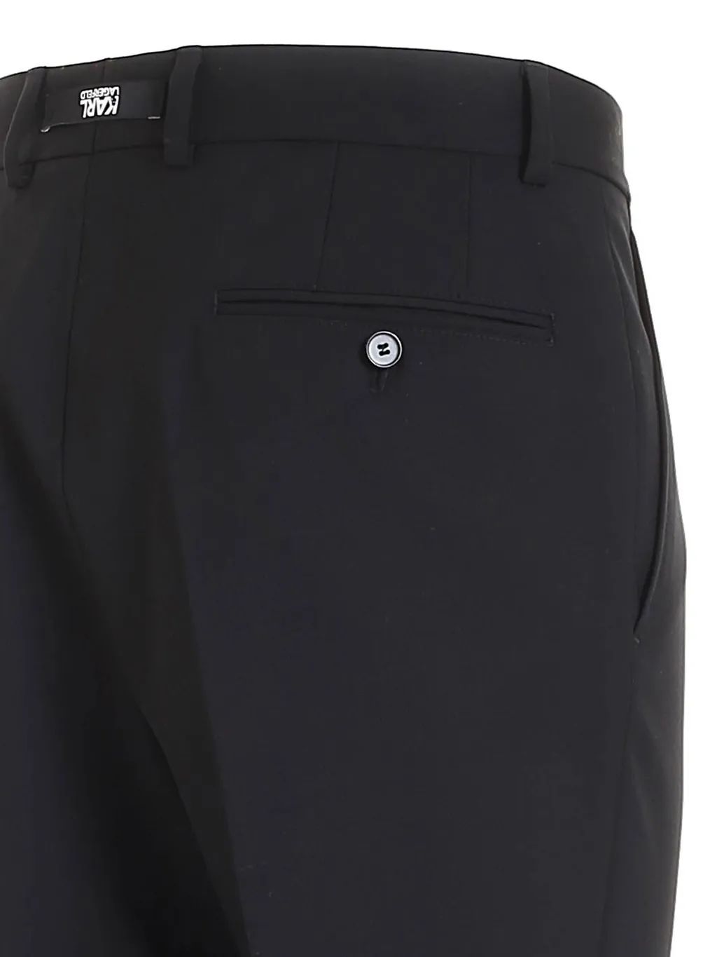 Karl Lagerfeld Chino Straight-Leg Pants