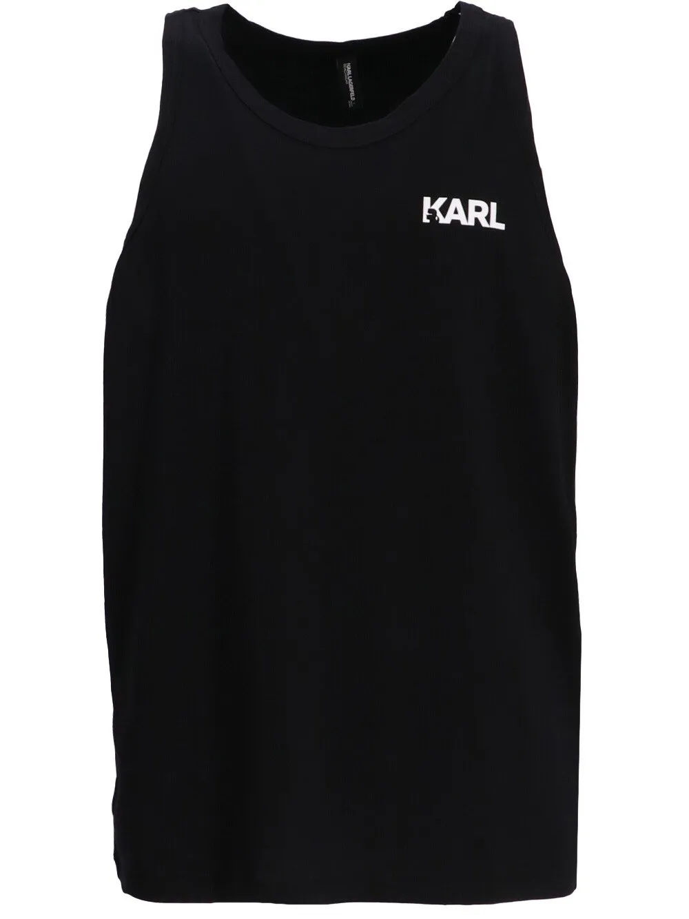Karl Lagerfeld Logo Printed Beach Tank Top