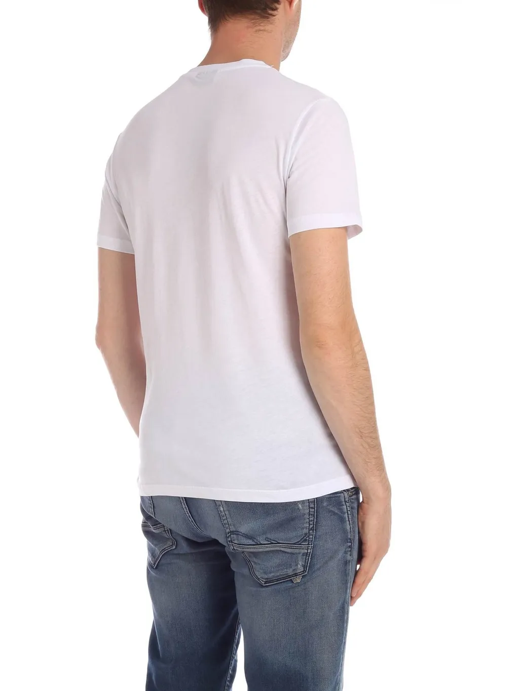 Karl Lagerfeld Logo Printed Crewneck T-Shirt