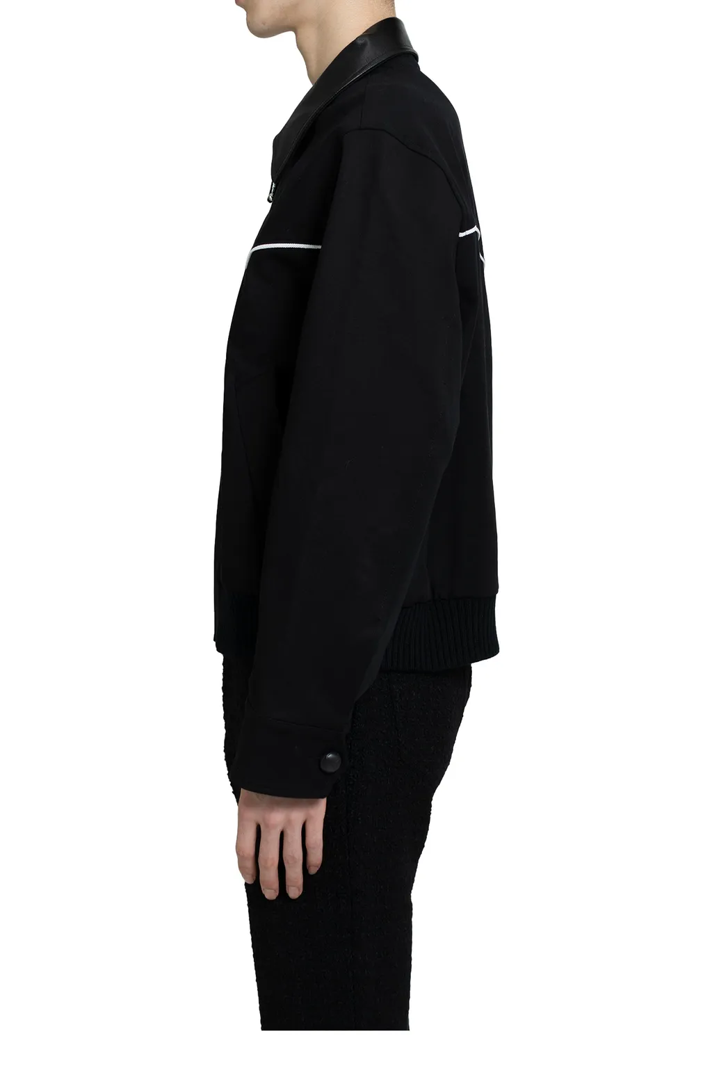 Western Harrington Jacket / Blk