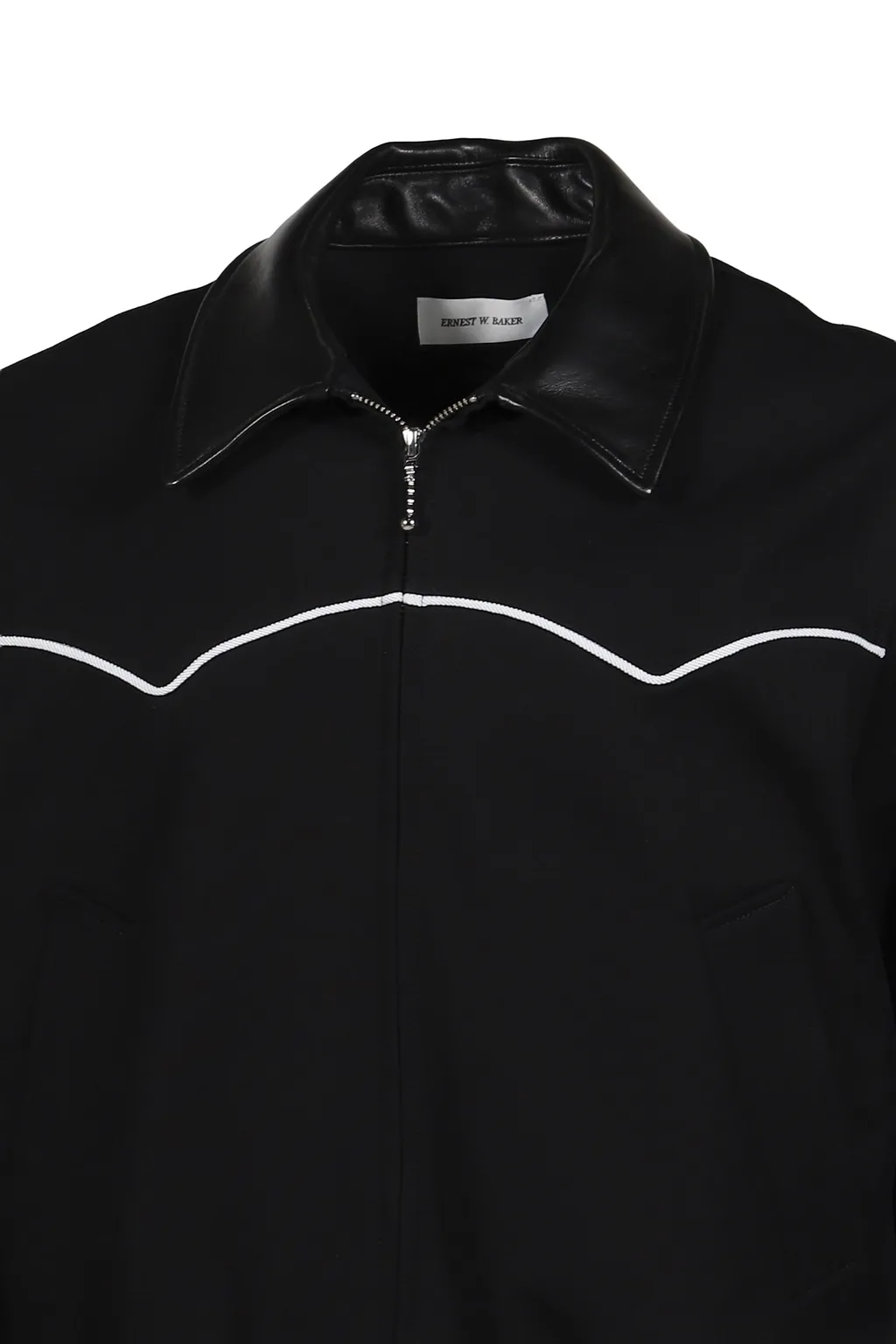 Western Harrington Jacket / Blk