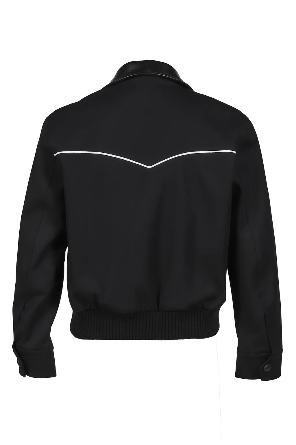 Western Harrington Jacket / Blk