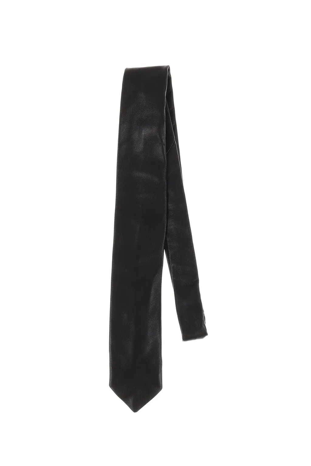 Leather Classic Tie / Black