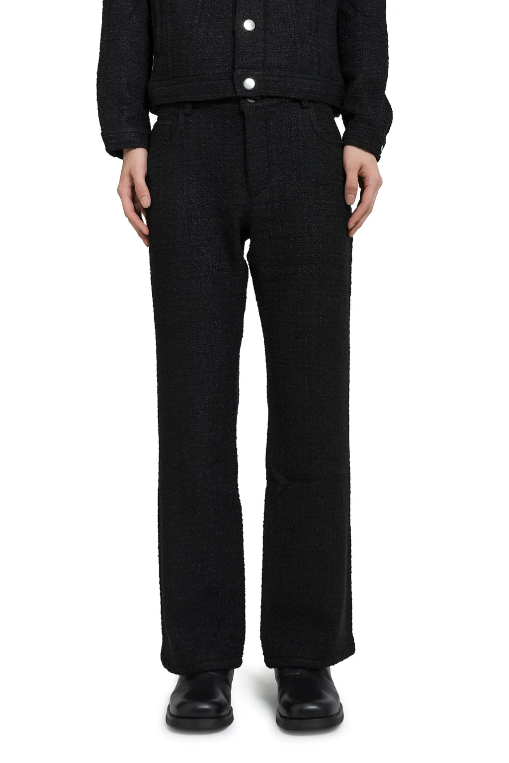 Five Pocket Flare Trousers / Blk