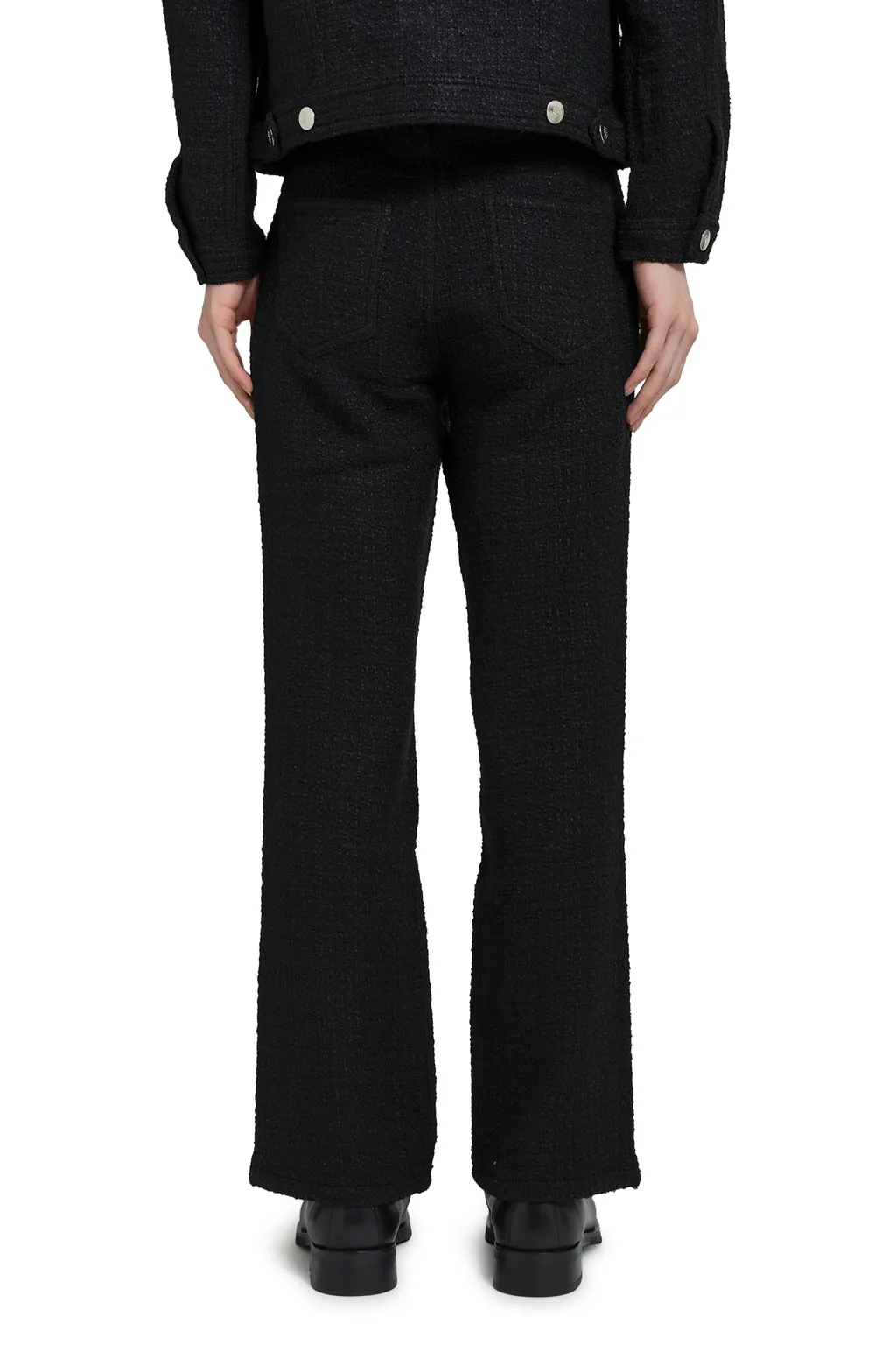 Five Pocket Flare Trousers / Blk