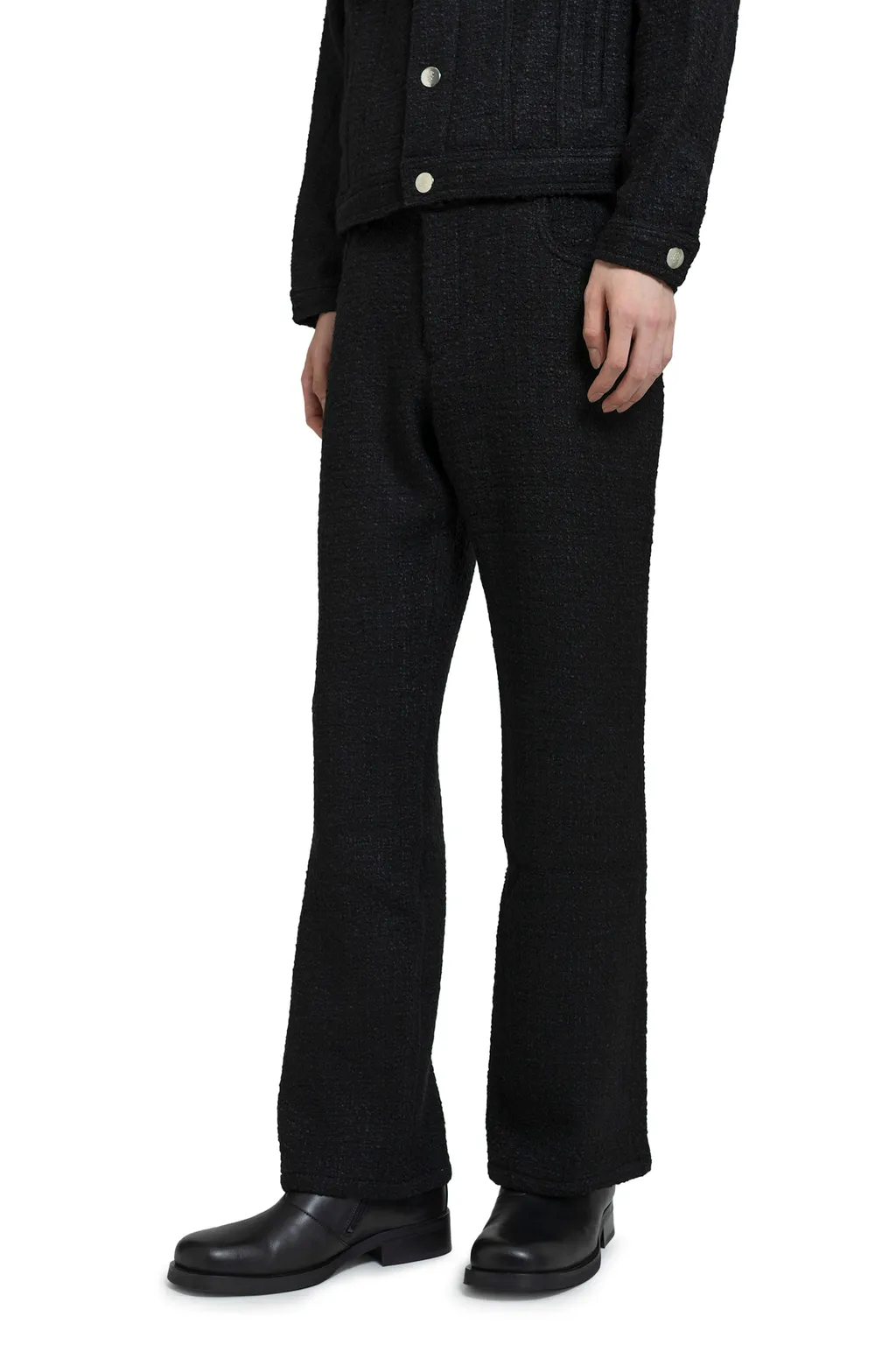 Five Pocket Flare Trousers / Blk