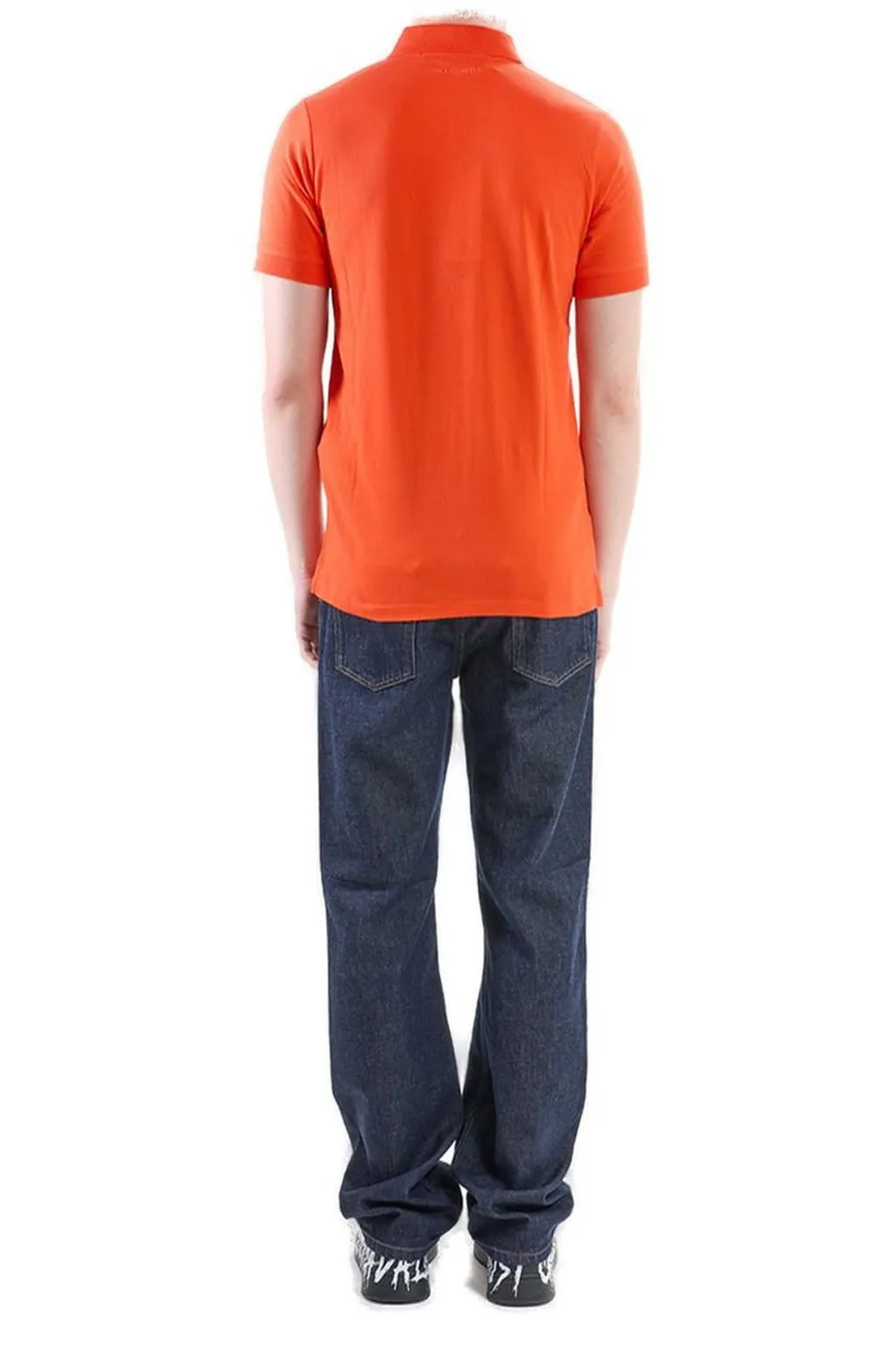 Karl Lagerfeld Logo Patch Polo Shirt