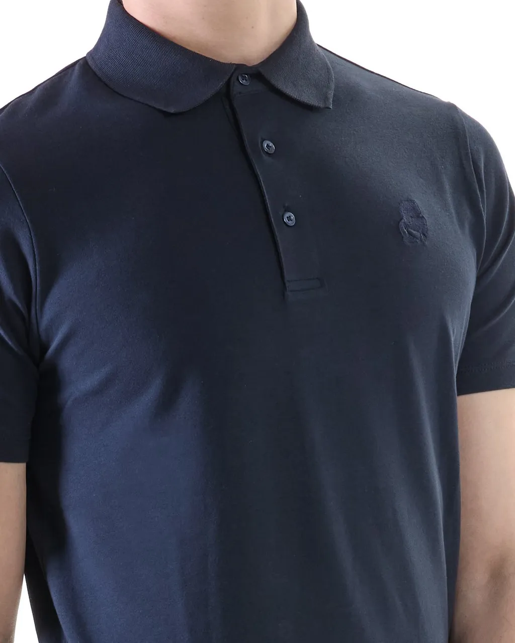 Karl Lagerfeld Logo Embroidered Polo Shirt