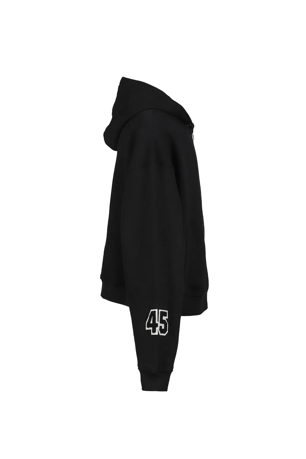 Hoodie With La Patches / Black