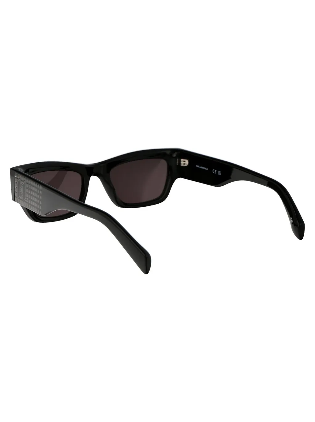 Karl Lagerfeld Kl Monogram Rectangular Frame Sunglasses