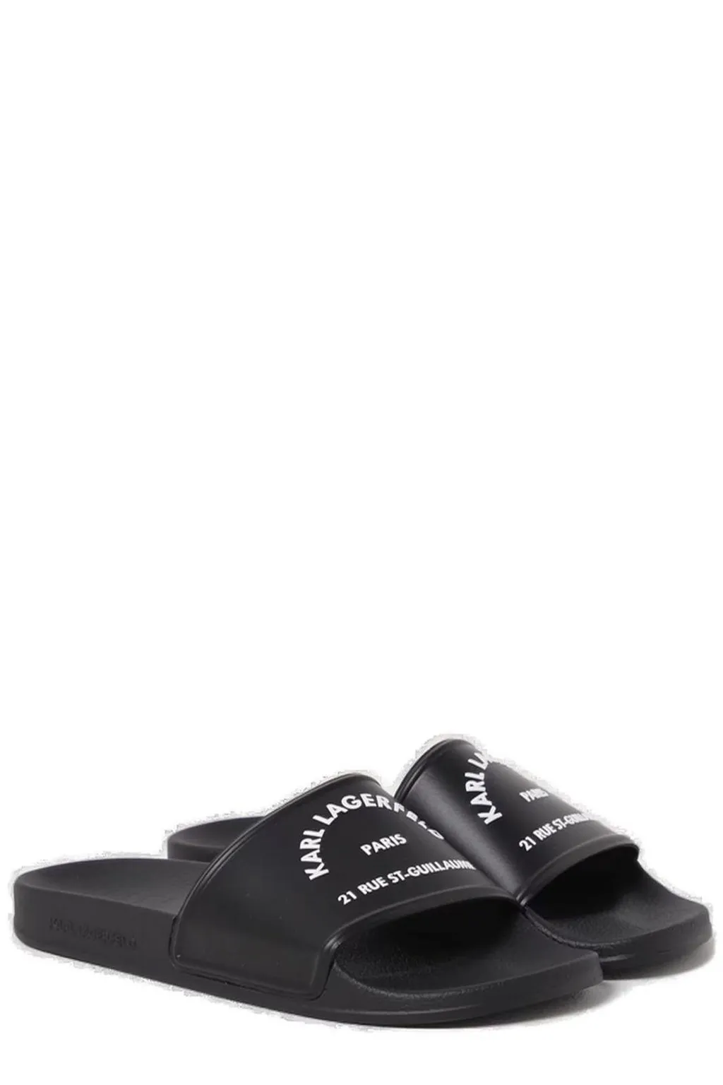 Karl Lagerfeld Open-Toe Slides